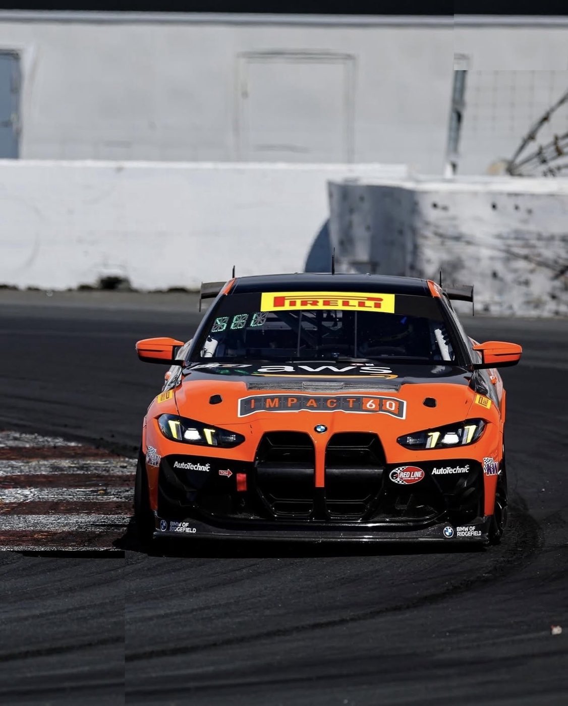 The #51 AutoTechnic BMW M4 GT4 EVO in Pirelli GT4 America
