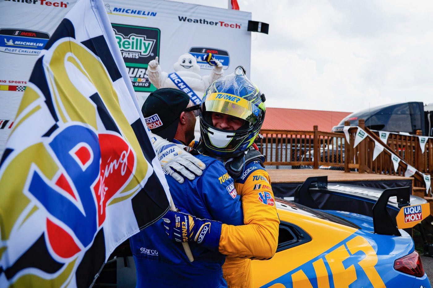 Mid-Ohio victory celebration